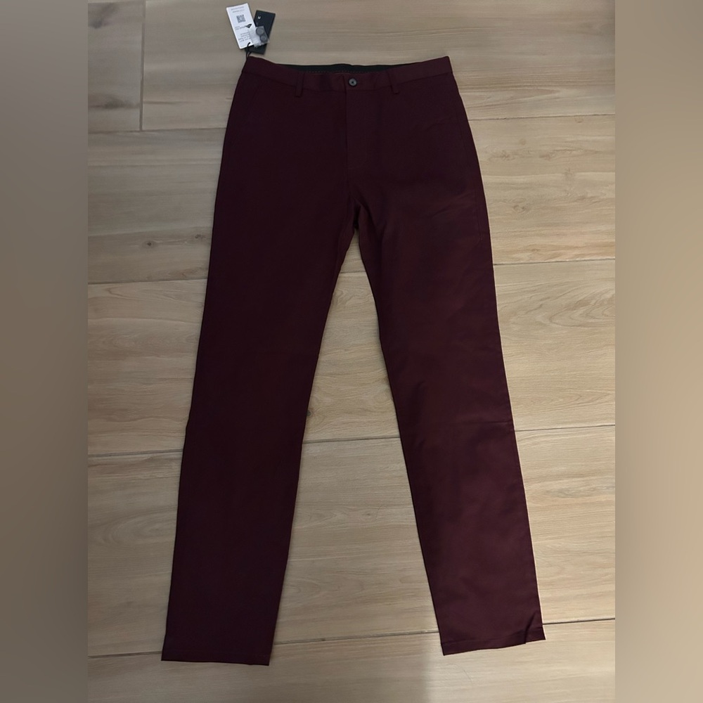 NEW Mens Plum Chino Khaki pants 32/31